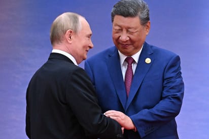 Władimir Putin i Xi Jinping