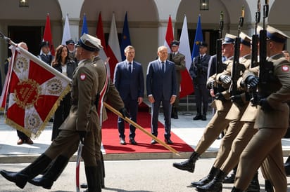 Peter Magyar w Polsce.