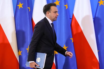 Minister finansów i gospodarki Andrzej Domański