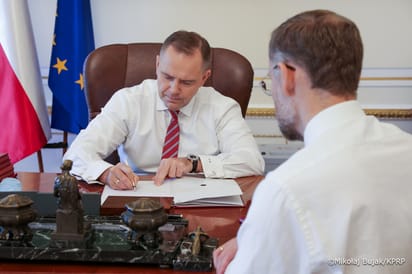 Projekt ustawy o wsparciu dla przedsiębiorstw energochłonnych budzi zastrzeżenia prezydenta Karola Nawrockiego