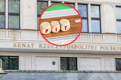 Ustawa wprowadzająca nową stawkę PIT 24 proc. wróciła do senackiej komisji