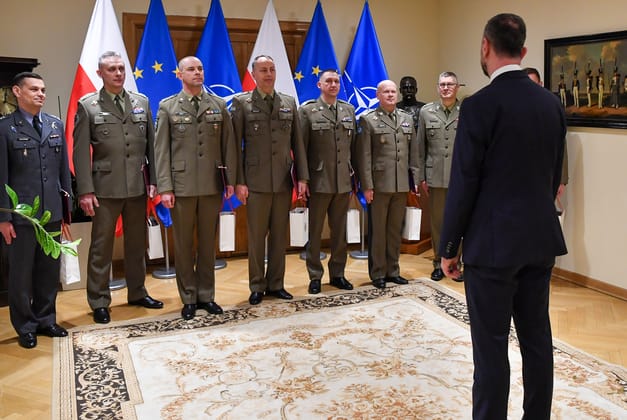 Nominacje dla oficerów Wojska Polskiego - 23 stycznia 2026 r. Fot. MON