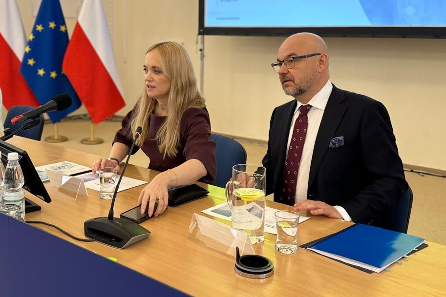 Jolanta Sobierańska-Grenda i Filip Nowak