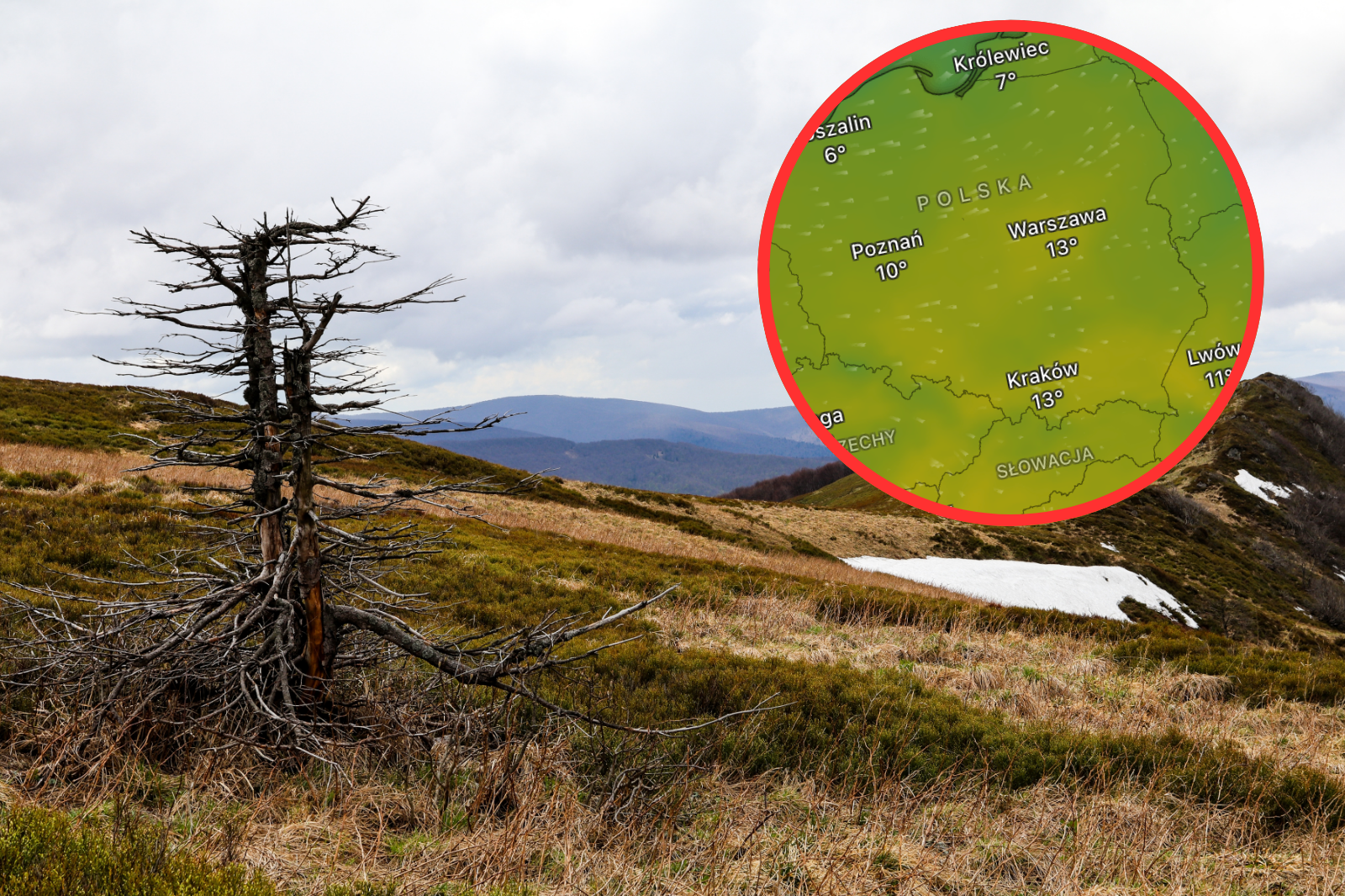 Do Polski idzie duże ocieplenie.