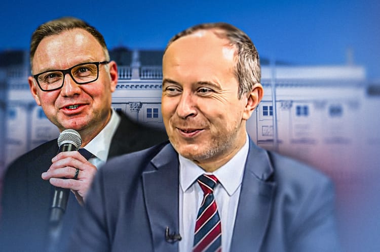 Miłosz Manasterski otrzymał order od Andrzeja Dudy.