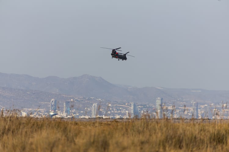 Limassol,,Cyprus,,09-24-2025,Raf,Boeing,Ch-47,Chinook,Flying,At,The