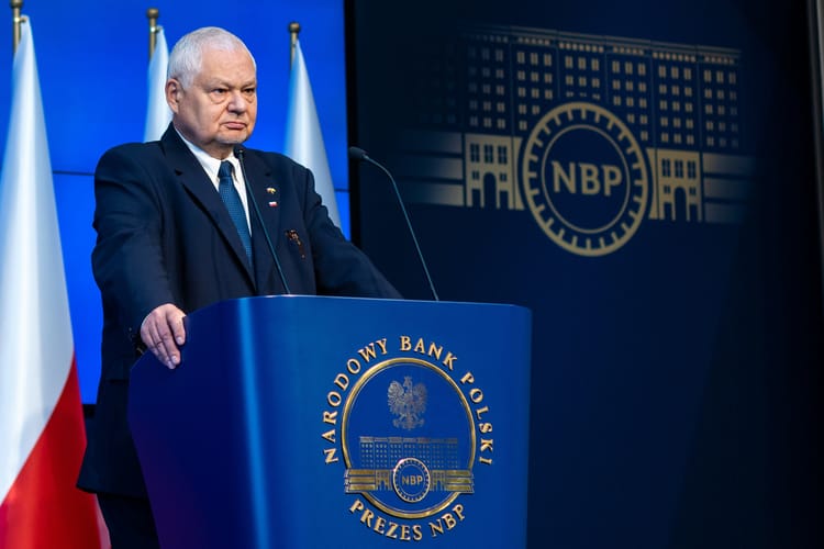 Prezes NBP Adam Glapiński