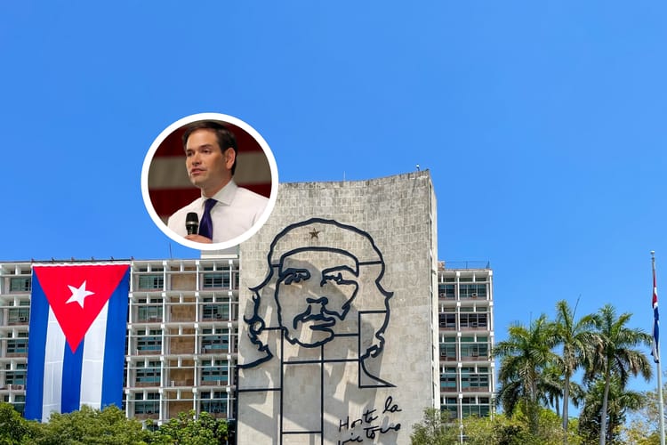Marco Rubio, mural Che Guevara.