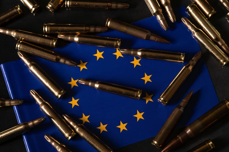 amunicja, flaga UE, SAFE