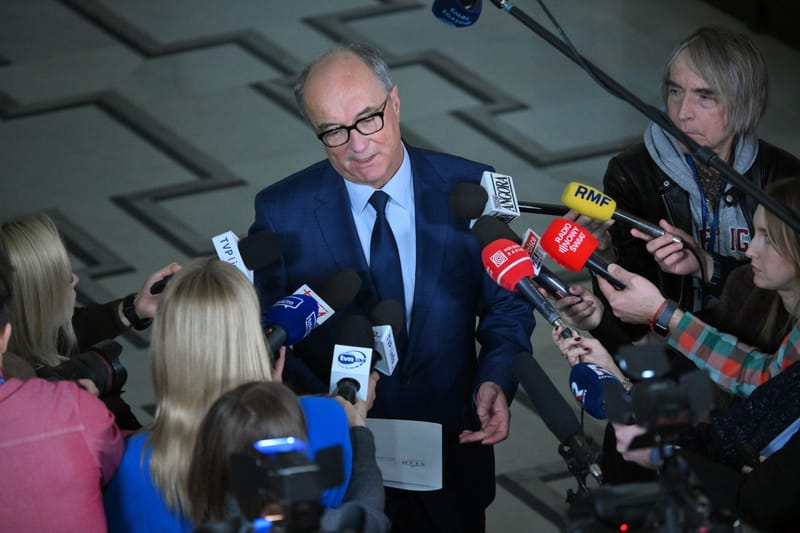 Włodzimierz Czarzasty o relacjach ze Swietłaną Czestnych. PAP/Piotr Nowak