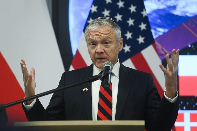 Ambasador USA w Polsce Thomas Rose.