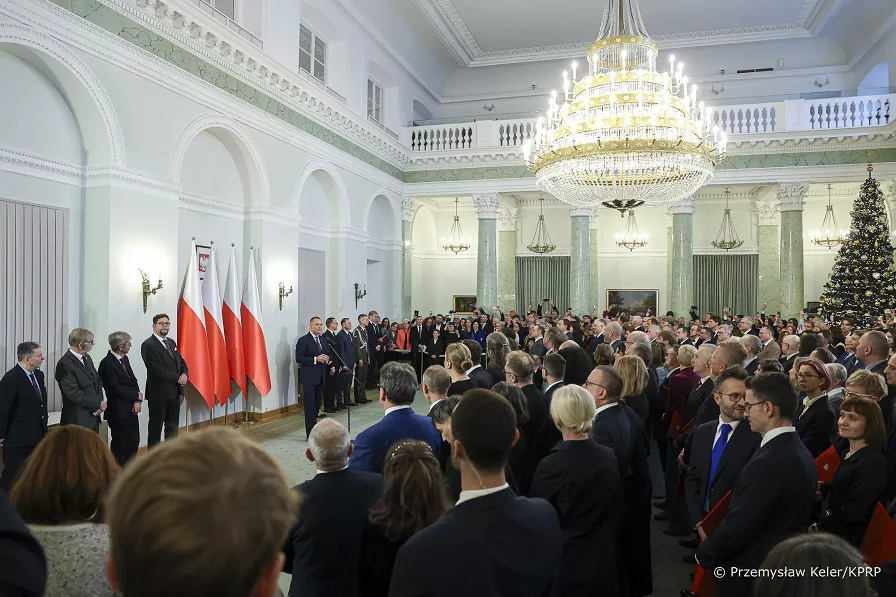 Prezydent Karol Nawrocki wręcza nominacje profesorskie 