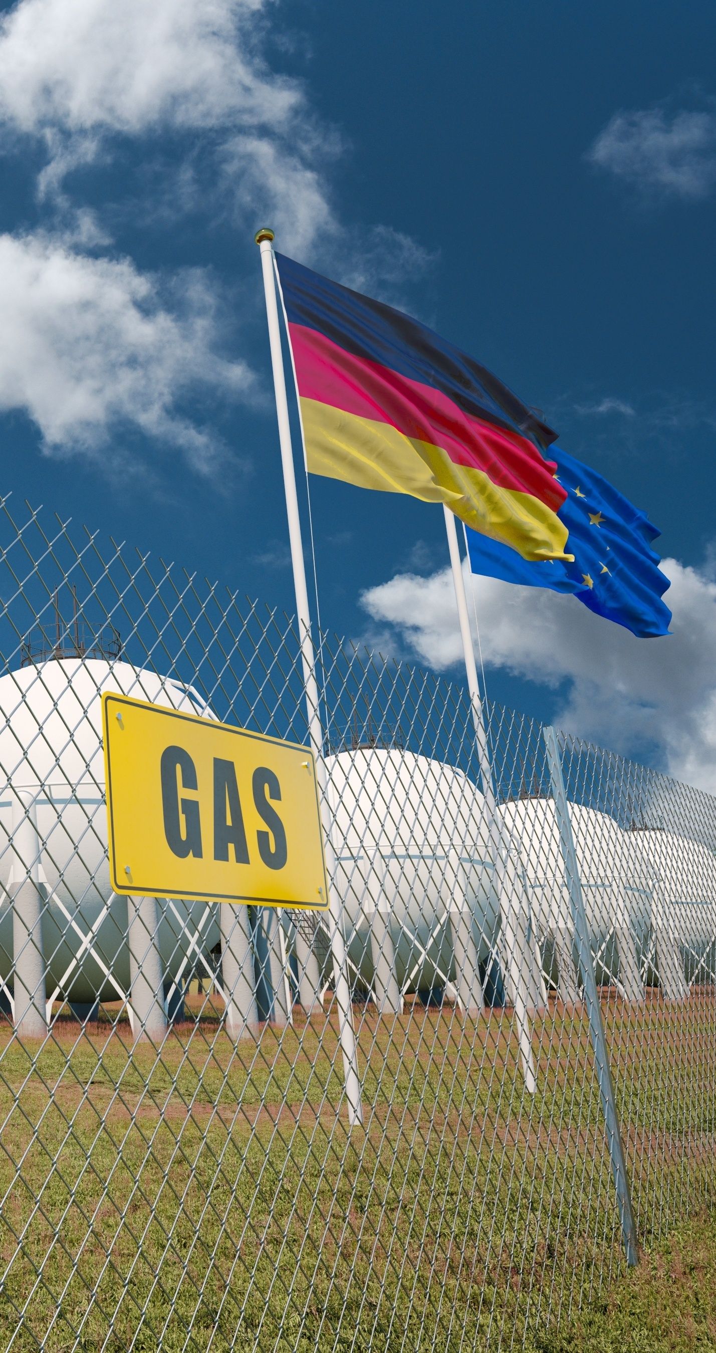 Zapasy gazu w Niemczech alarmująco niskie. Wystarczy jeden impuls