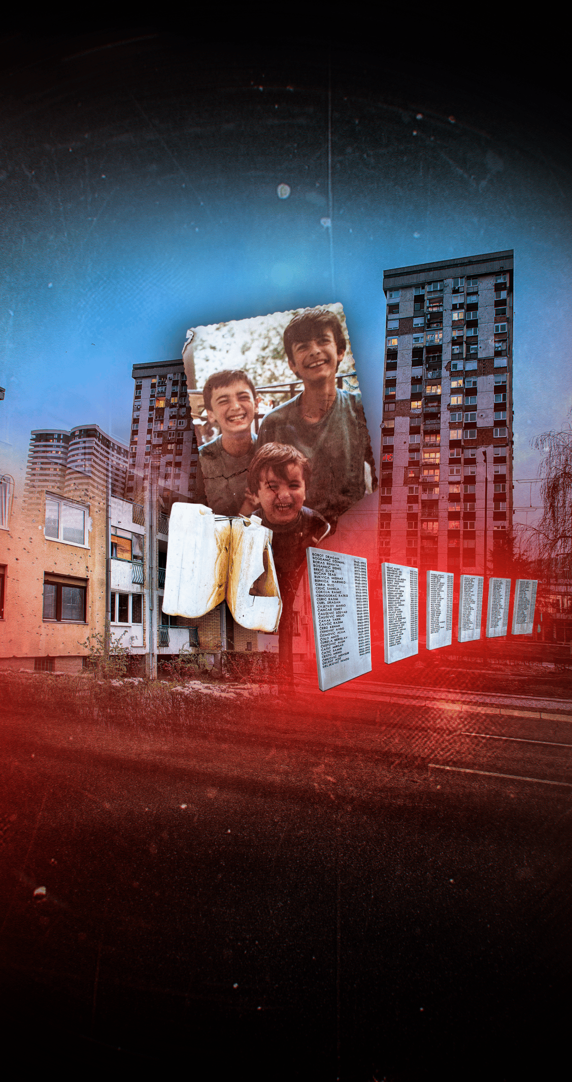 Między blokami a celownikiem. Dzieciństwo na muszce snajperów