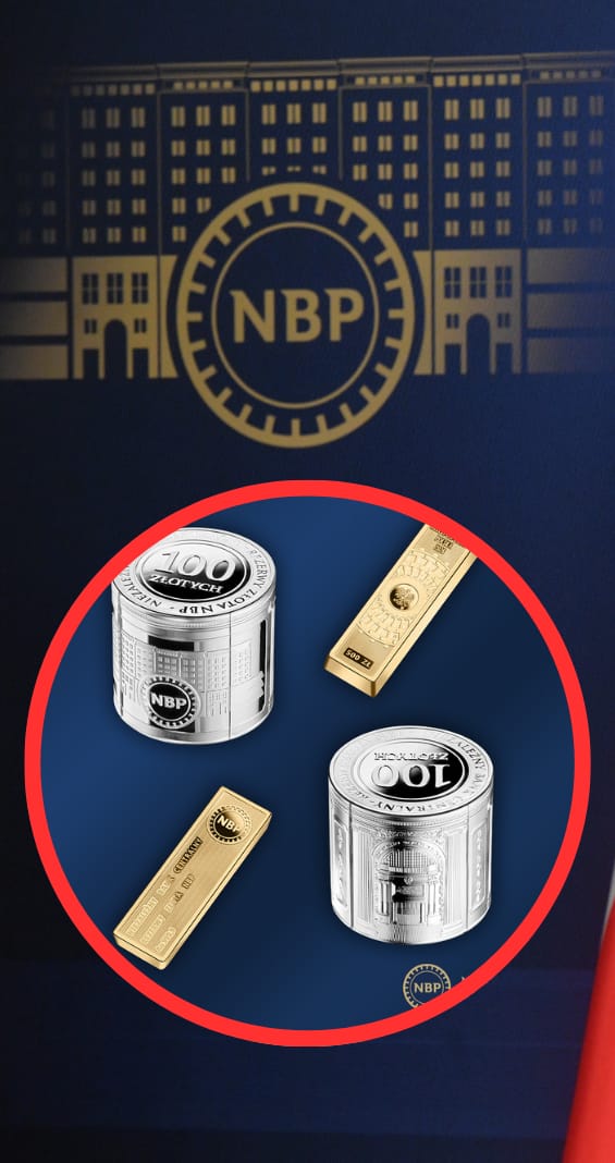 Złoto i srebro NBP dla każdego. Trzeba jednak słono zapłacić