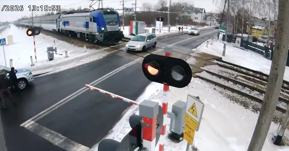 Wypadek, który nie miał prawa się wydarzyć. Nagranie z Błonia