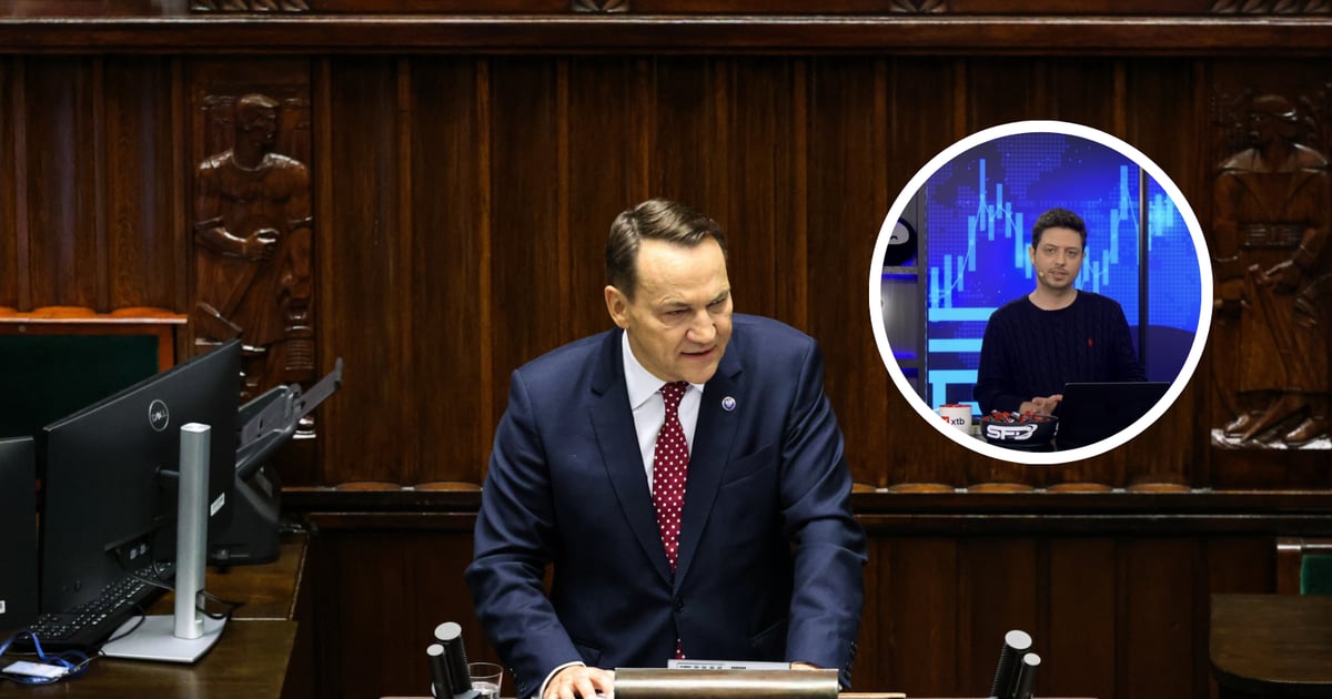 "Dostaliśmy godzinę czytania". Łukasz Kaca z Kanału Zero o wystąpieniu Radosława Sikorskiego