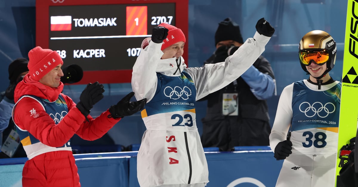 Medal dla Polaka na igrzyskach we Włoszech. Kacper Tomasiak pofrunął