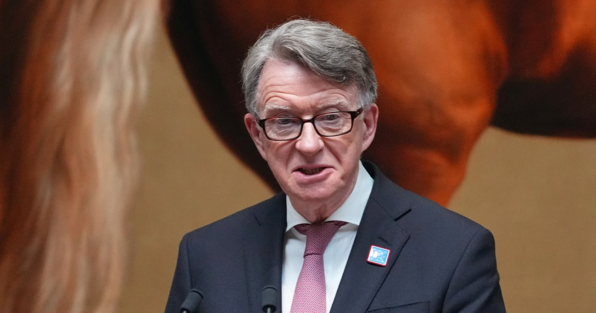 Afera Epsteina pogrążyła kolejnego polityka. Lord Peter Mandelson odchodzi z parlamentu