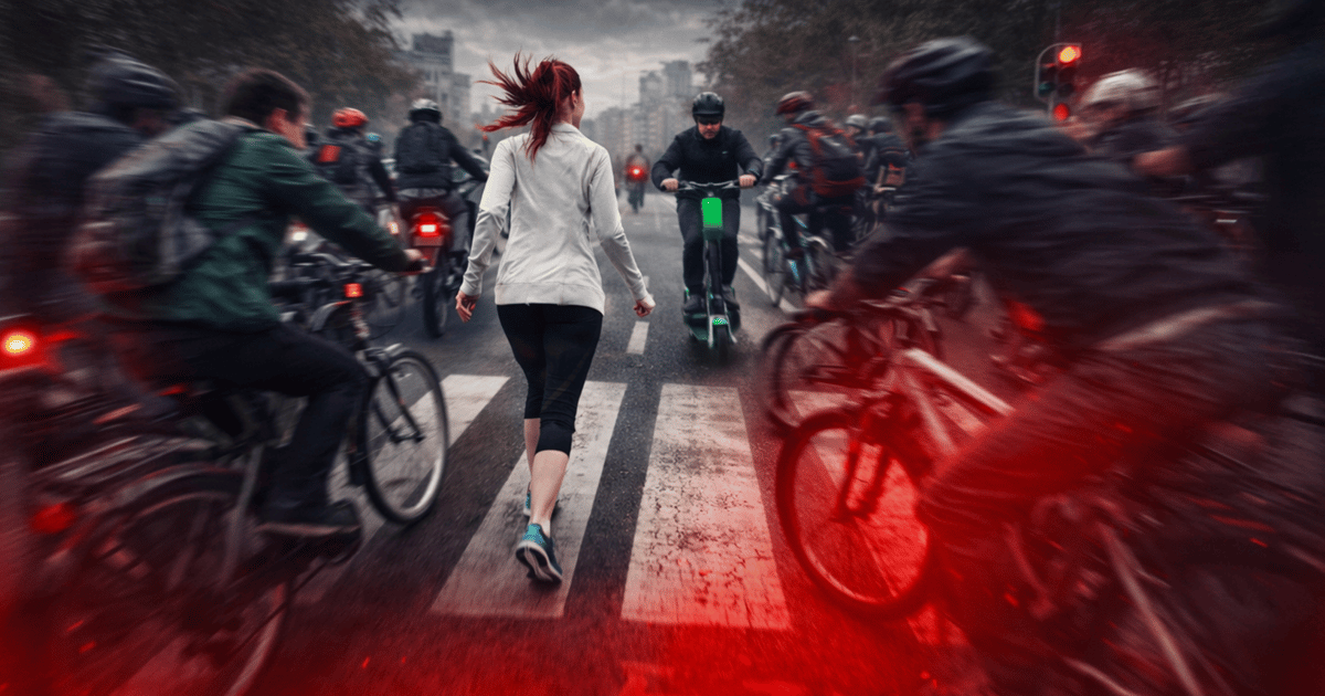 Gdy ścieżki rowerowe zmieniają się w tor wyścigowy