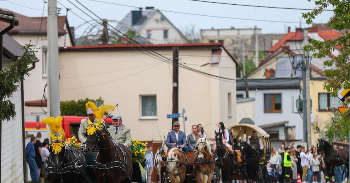 Widowiskowe procesje konne wielkanocnym ewenementem na Śląsku