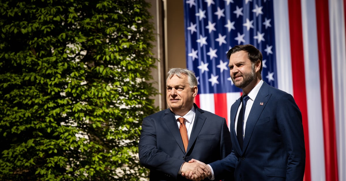 Zaostrza się wyborcza walka na Węgrzech. Wiceprezydent USA poparł Orbána