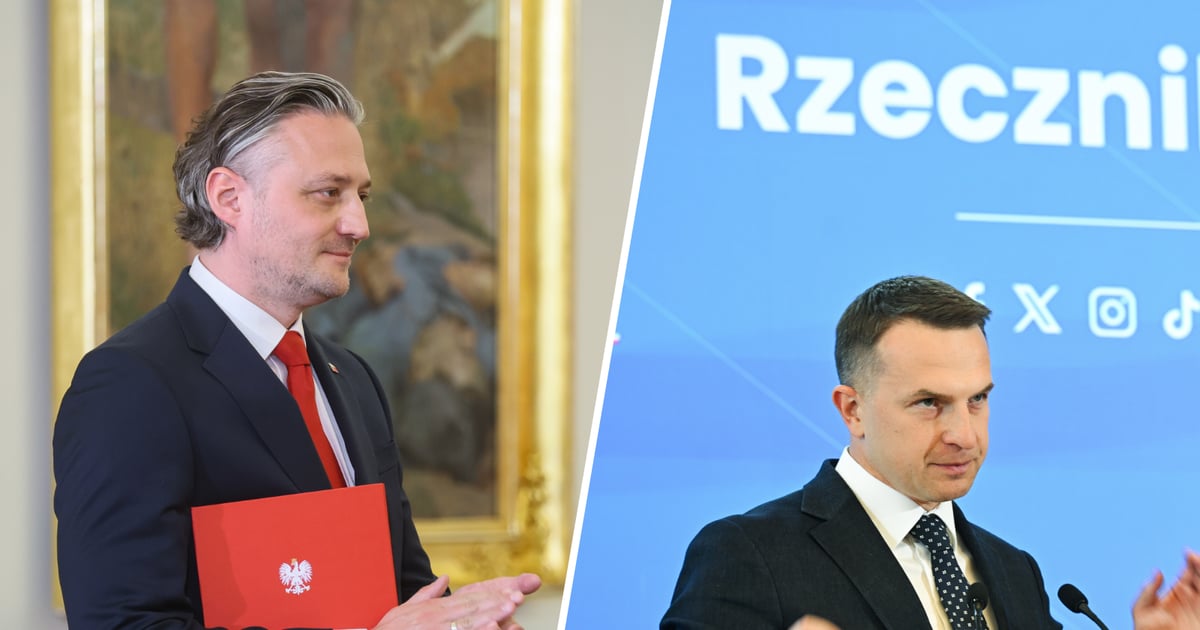 Szłapka vs Grodecki. Pierwsze spięcie rzecznika rządu z nowym szefem BBN