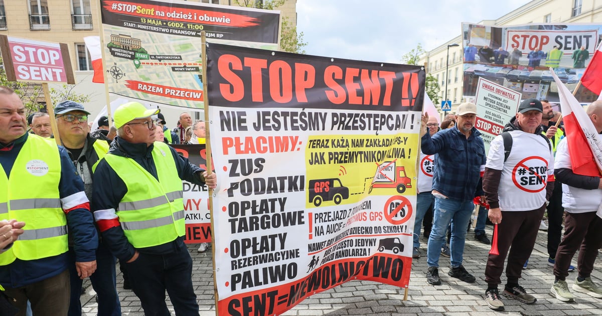 Koniec tanich ubrań na bazarach? System SENT budzi ogromny opór