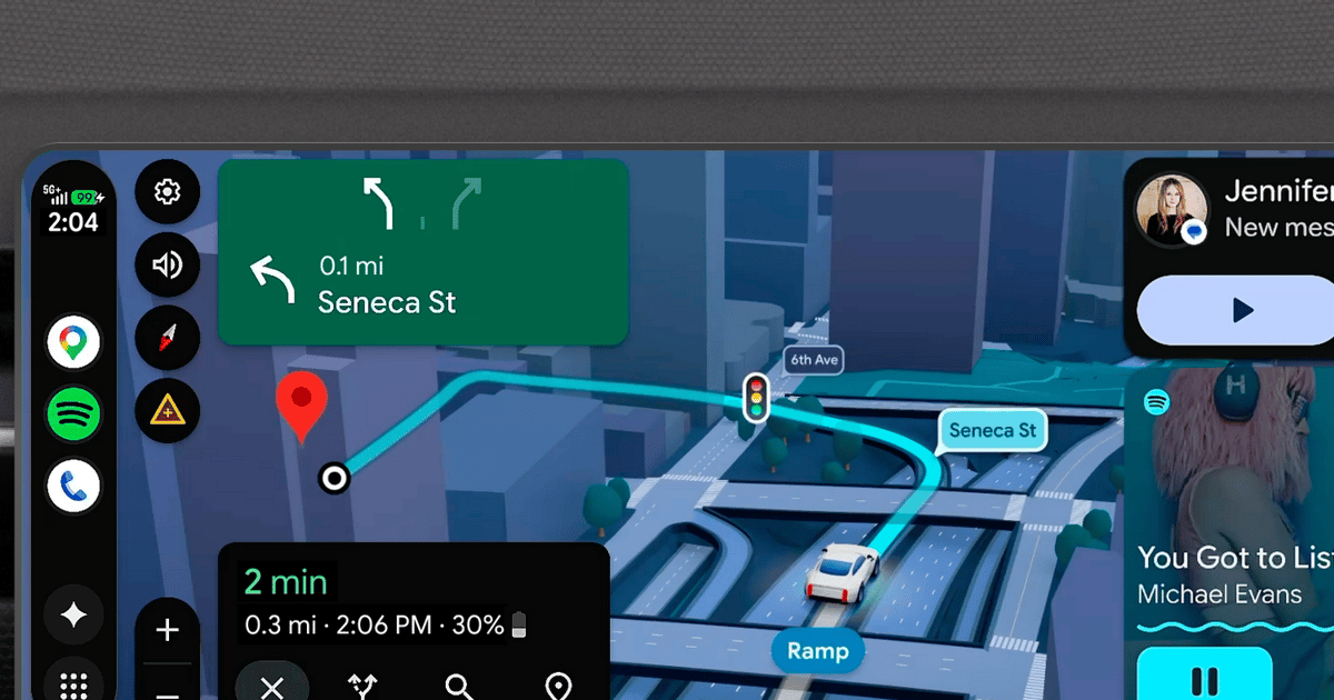 Android Auto z nowymi możliwościami. Google dokłada funkcje, a i tak najważniejszy będzie wygląd