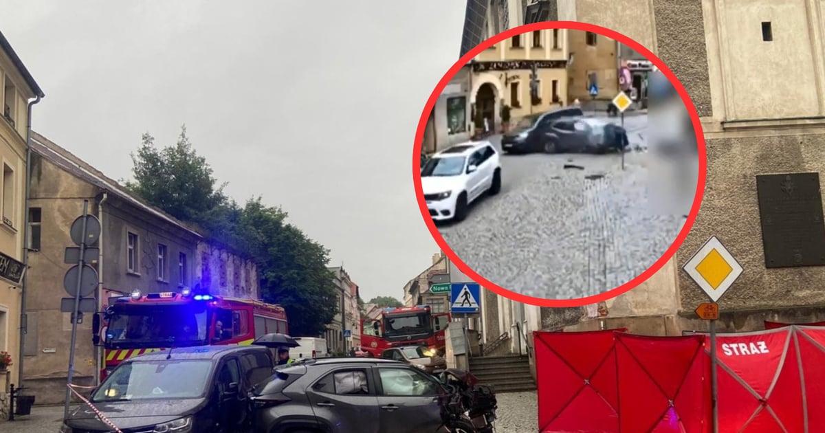 Ojciec i syn zginęli w wypadku w Bardzie. Do sieci trafiło nagranie