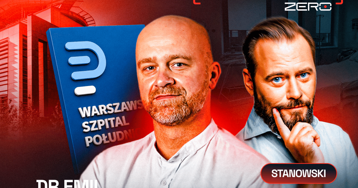 To on pisał do Trzaskowskiego o szpitalu Południowym. Lekarz dziś wieczorem u Stanowskiego