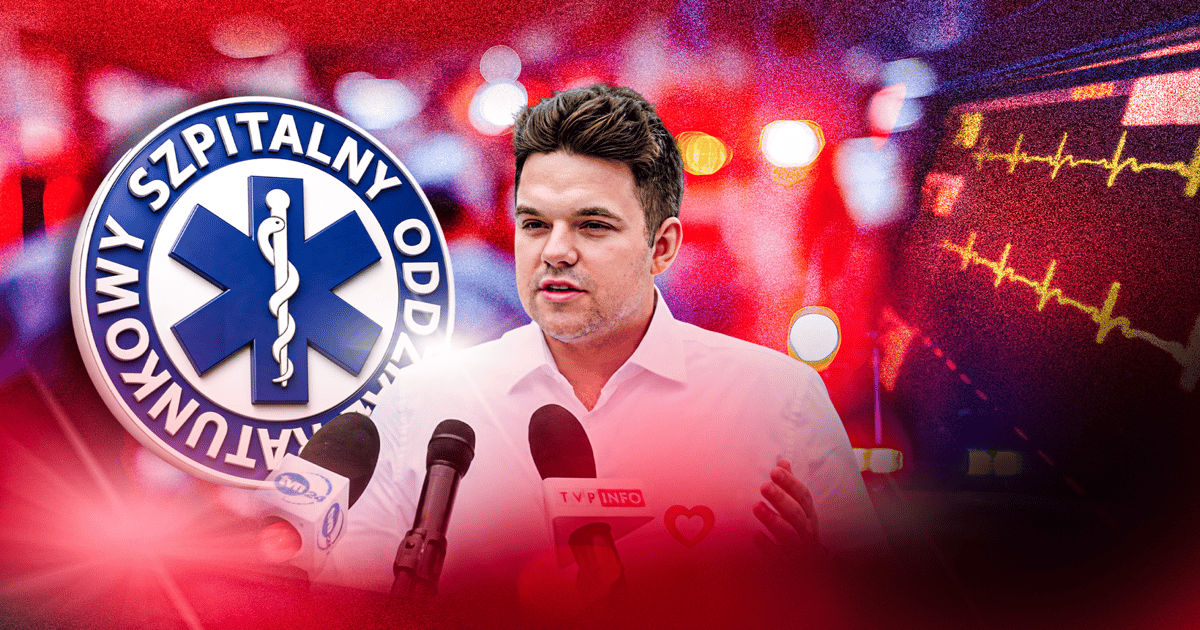 „Ułańska fantazja” na SOR-ze. Kulisy pracy Dawida Kacprzyka