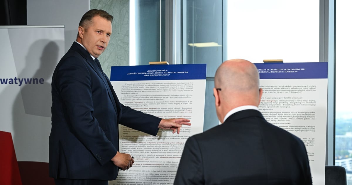 Przemysław Czarnek grzmi na konwencji PiS. Uderza w Tuska i Trzaskowskiego