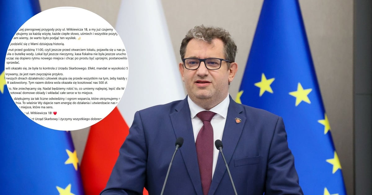 Szef skarbówki tłumaczy się z mandatu. Kara za sprzedaż wody i niewydanie paragonu