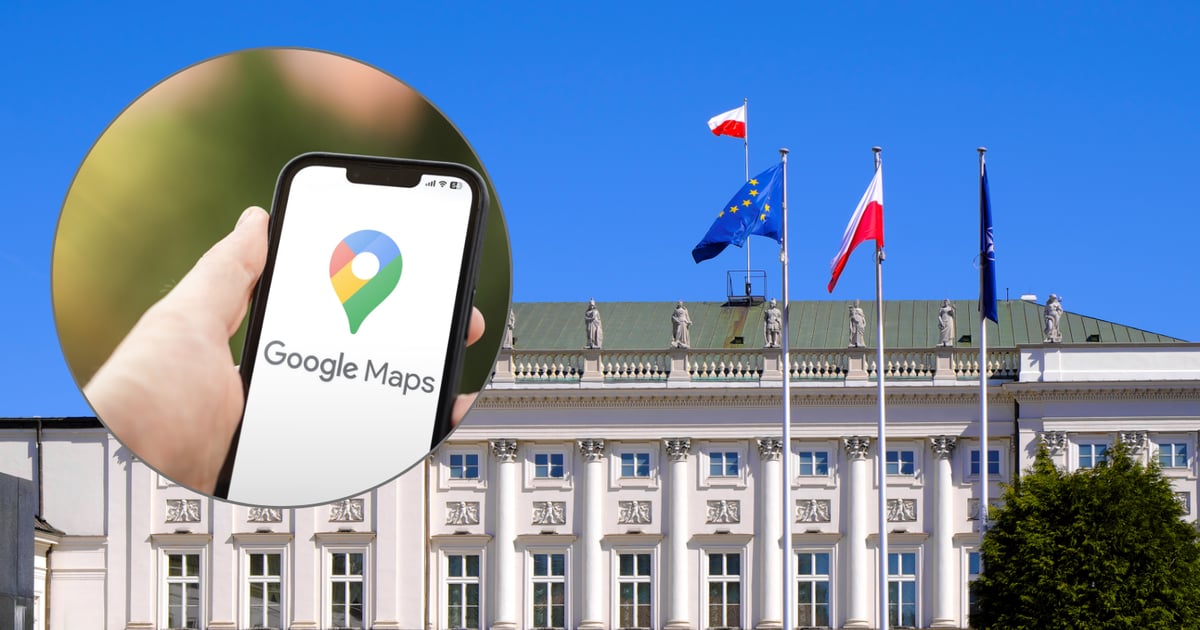 Kto zmienił nazwy najważniejszych miejsc w Warszawie? Ekspert tłumaczy, jak doszło do incydentu w Google Maps
