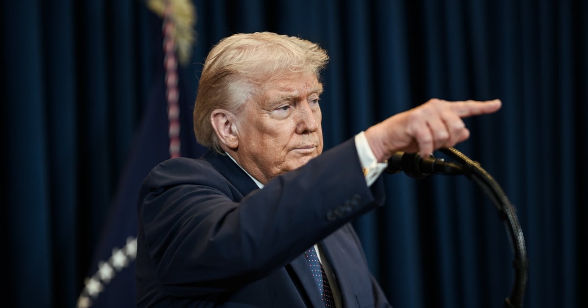 „Jestem jedynym prezydentem, który zrobił to trzy razy”. Trump chwali się zdaniem specjalnego testu