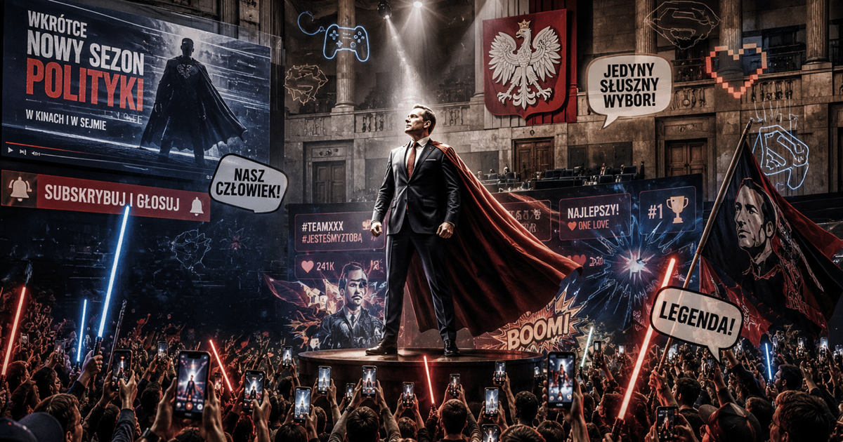 Politycy rozmawiają z nami jak z fanami Marvela. Konsekwencje są opłakane