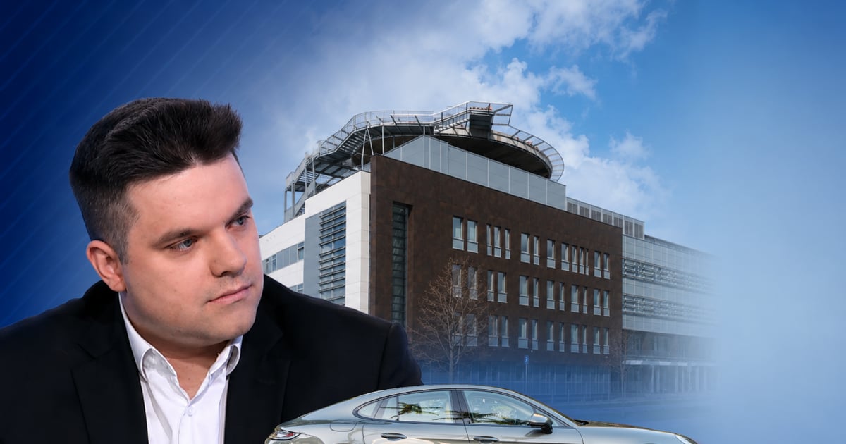Afera w Szpitalu Południowym. Zniknął z mediów, ale znów widziano go w luksusowym porsche