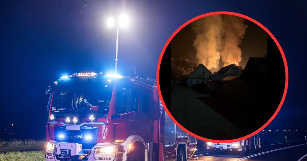 Groźny pożar w sanockim skansenie. Spłonął cenny zabytkowy kościół