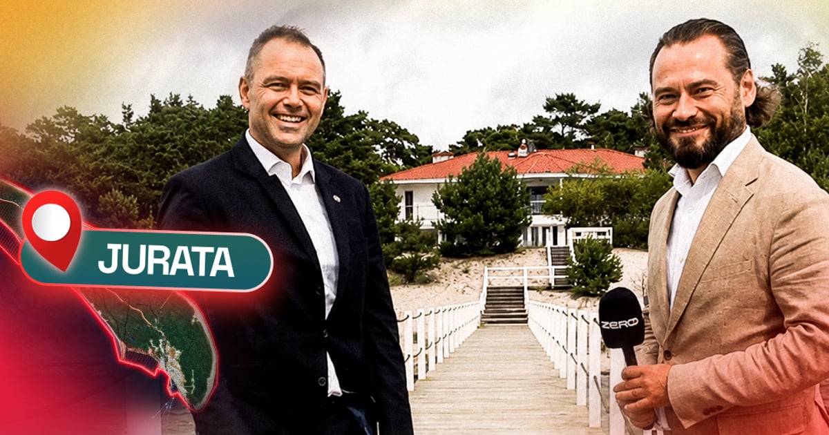 Jak wygląda rezydencja prezydenta w Juracie? Nawrocki oprowadził Stanowskiego