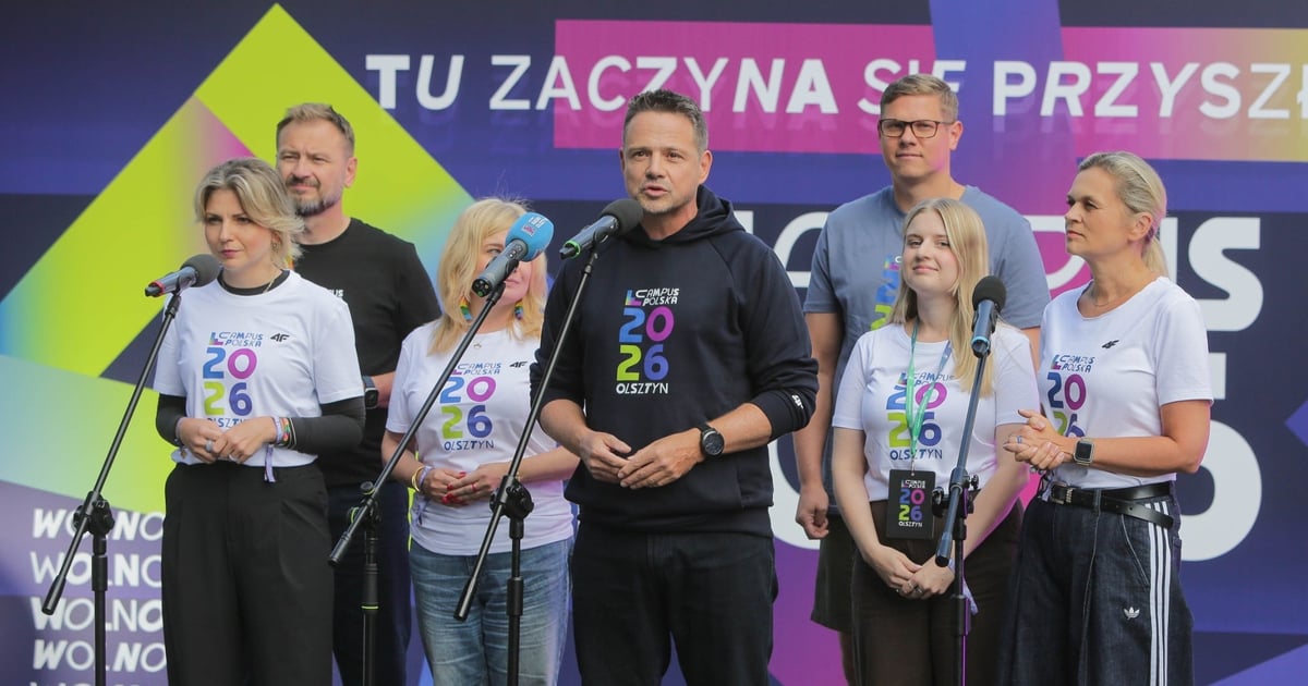 Trzaskowski w ogniu pytań na Campusie. „Codziennie ciężko pracuję”