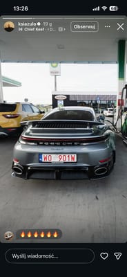 Książulo kupił Porsche 911 Turbo S.