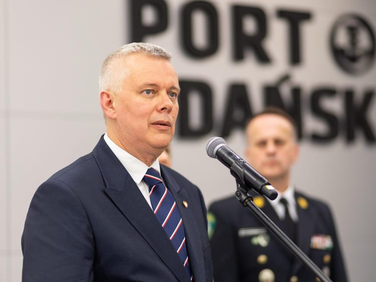 Minister Tomasz Siemoniak.