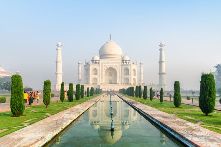 Tadż Mahal.