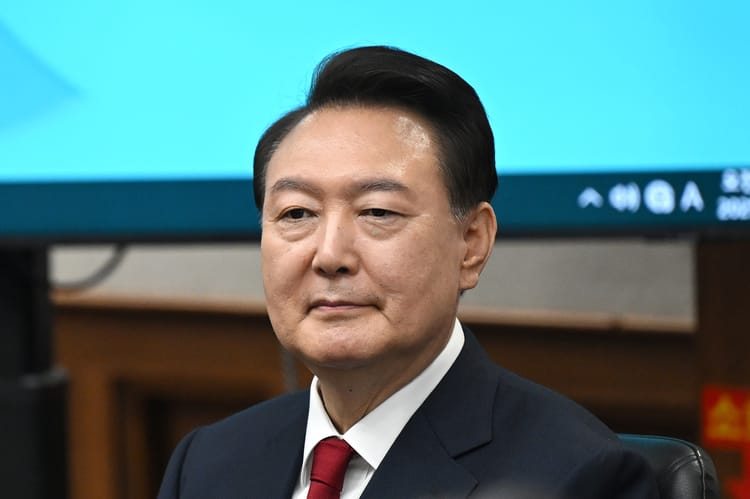 Former President Yoon Suk-yeol Attends His Criminal Trial At  Seoul Central District Court