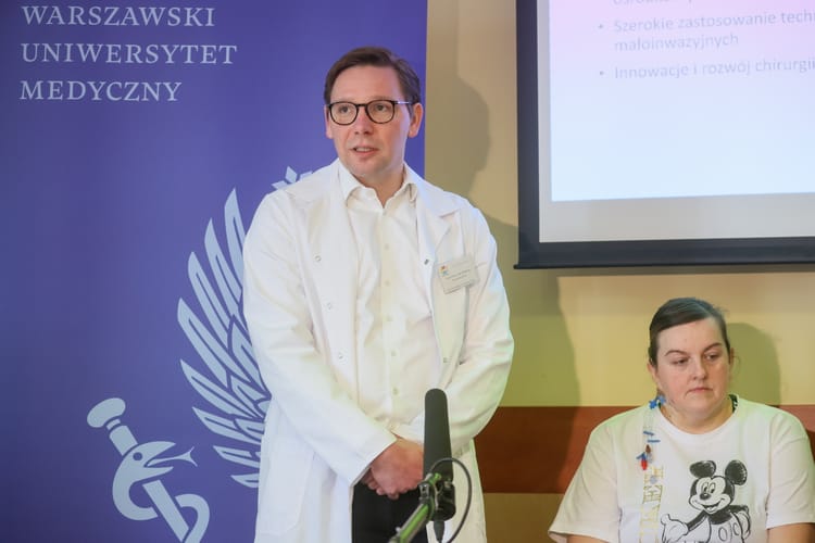 Michał Grąt, pani Małgorzata