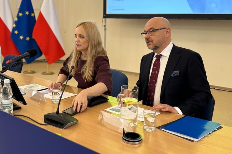 Jolanta Sobierańska-Grenda i Filip Nowak