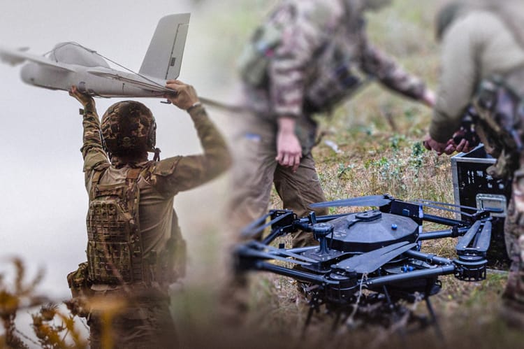 Drony, ukraińskie wojsko