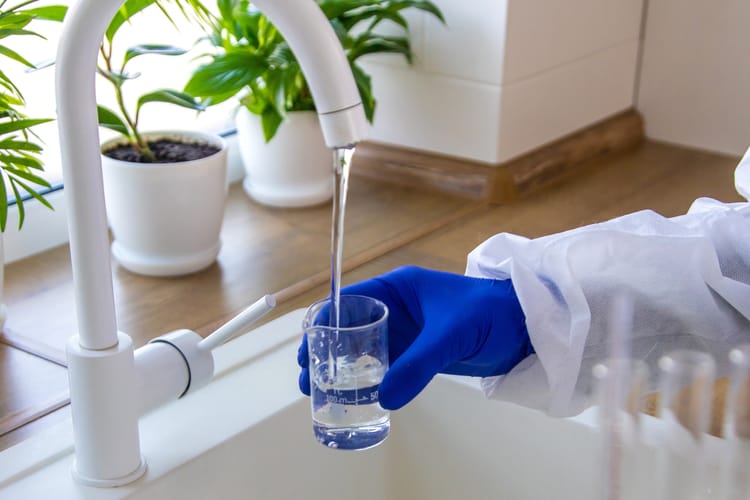 Badanie jakości wody.