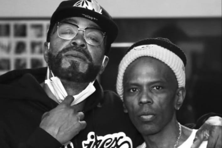 Method Man (po lewej) i Olivier "Power" Grant (po prawej)